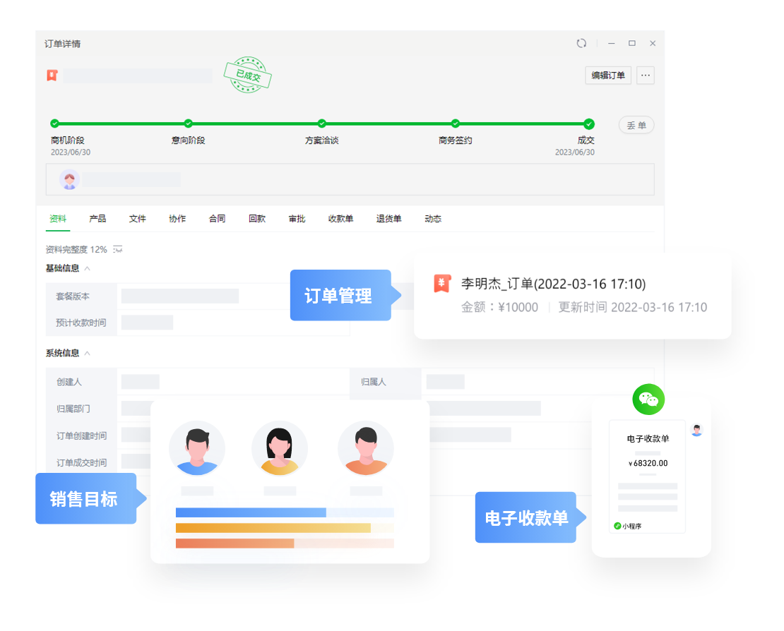 业绩订单管理